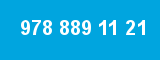 978 889 11 21 978 889 11 21